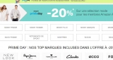 Super affaire: 20% de réduction en plus sur des articles de mode soldés sur amazon  (prime day)