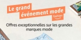 Vente flash  articles de mode sur AMAZON :  jusqu&rsquo;à 50% de réduction