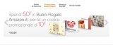 Bon plan amazon italie : une carte cadeau de 50 euros achetée = 10 euros offerts