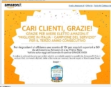 Amazon italie: 10€ de remise pour 50 d&rsquo;achats le 10 novembre