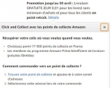 Amazon : livraison gratuite sans minimum en point relais