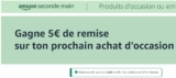 Code promo Amazon : 5€ de réduction pour 20 d’achats sur les articles reconditionnés