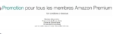 Amazon : 10 , 50 , 100€ de réduction pour les abonnés premium jusqu&rsquo;au 2 avril
