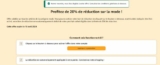 Amazon : 20% de réduction sur un article de mode