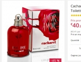 Bon plan parfum : Cacharel Amor Amor 100ml à moins de 37 euros port inclus