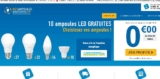 MEGA AFFAIRE!  5 ampoules LED GRATUITES / 25 pour 2€ ! A ne pas rater