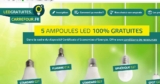 Gratuit! 5 ampoules led chez carrefour ( sous conditions de ressources)