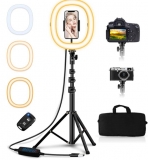 Promo Anneau Lumineux 10 pouces photo – selfie pas cher à 14.5€