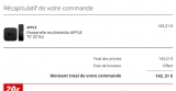 Bonne affaire Apple Tv 32go à 143 euros (autour de 180 euros généralement)