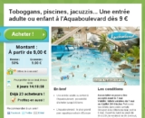 Billets Aquaboulevard à moitié prix pour une visite d&rsquo;ici le 4 juillet 2014 toujours dispo