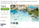 Réduction aquaboulevard :  billets à moitié prix valables jusqu&rsquo;au 30 avril 2015
