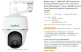 La caméra Argus PT d&rsquo;exterieur avec panneau solaire pour 133€ seulement !