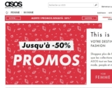 mode : jusqu&rsquo;à 50 pourcent de réduction sur le site Asos