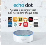 19.9€ l’assistant vocal – enceinte  ECHO DOT d’AMAZON (moitié prix)