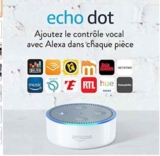 19.9€ l&rsquo;assistant vocal – enceinte  ECHO DOT d&rsquo;AMAZON (moitié prix)