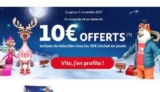 Jouets chez auchan : 10€ offerts par tranche de 50€ d&rsquo;achats – les 4 et 5 novembre