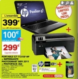 Auchan : pc portable + imprimante à moins de 300 euros