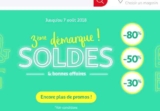Soldes Auchan : troisième démarque à compter du 10 juillet