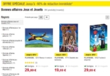 Bon plan jouets: jusqu&rsquo;à 60% de réduction sur le site auchan