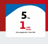 Forfait mobile illimité avec 5Go d’internet pour 1.99€ par mois ( Auchan Telecom)