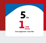 Forfait mobile illimité avec 5Go d&rsquo;internet pour 1.99€ par mois ( Auchan Telecom)