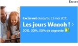 Ventes Flashs Auchan : jusqu&rsquo;à 60% sur la carte sur de nombreux articles