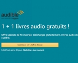 Promo Audible : 2 livres audio gratuits !