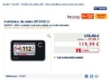 Avertisseur de radar inforad ci à moins de 120 euros