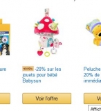 Bon plan puericulture: 20% de remise en plus sur des articles babysun dont certains déjà à prix réduits