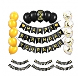 Pas cher à 6.2€ l’ensemble decorations de fetes : 15 ballons + lettres …