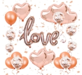 Lot de decoration romantiques en ballons à 4.5€ seulement !  (mariage , fiancailles …)