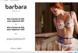 Bon plan lingerie : bons d&rsquo;achats à moitié prix sur le site Barbara