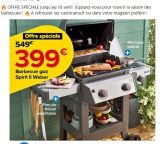 Barbecue Gaz Weber Spirit II E-220 en promotion à 399€