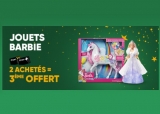 Bon plan jouets Barbie : 3 achetés = le moins cher gratuit ! (adherent fnac)