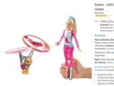Super affaire : 6€ la poupée Barbie Princesse et chat volant  (panier plus )