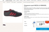 Basket enfants adidas Nizza Lo Remodel à 20 euros port inclus