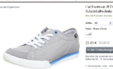 Baskets hommes caterpillar jed entre 25 et 36 euros contre autour de 65 – 70 euros generalement