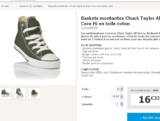 baskets enfants pas chères:  16.32 port inclus les converse montantes