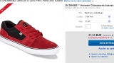 Baskets cuir dc shoes tonik bicolore à 27.95 euros port inclus