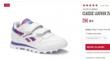 Bonne affaire baskets cuir reebok enfants à 20 euros