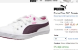 baskets Puma pour filles ou femmes à 16.8 euros