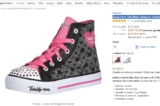 Bon prix pour des Chaussures montantes skechers filles à 20 euros