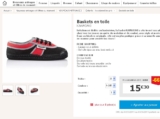 Bonne affaire chaussures enfants: baskets kawazaki à 15.3 euros port inclus .. toujours dispo