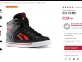 Bon plan baskets reebok montantes enfants à moins de 17 euros (+4.95 de fdp)
