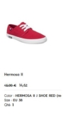 Bon plan baskets roxy femmes à moins de 15 euros port inclus