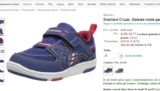 Baskets skechers cuir pour petits enfants à moins de 17 euros