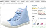 Baskets us marshall montantes filles à 8 euros (voire même 7 )