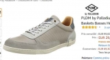 Sneakers cuir hommes  Palladium Dabster à moins de 30€