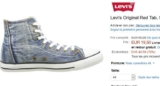 Baskets montantes levi&rsquo;s pour hommes à moins de 20€