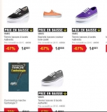 Baskets Vans enfants à moins de 15€